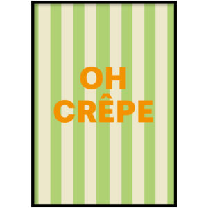 Poster Oh Crepe