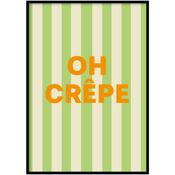 Poster Oh Crepe