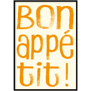 Poster Bon Appetit