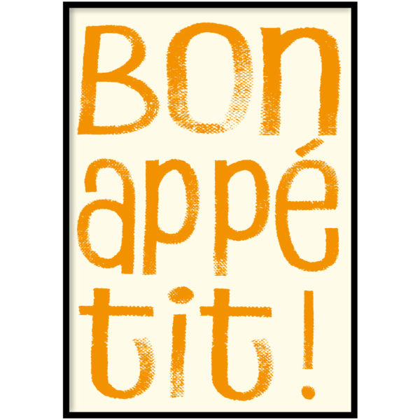 Poster Bon Appetit