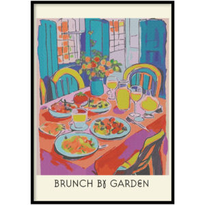 Poster Brunch By Garden