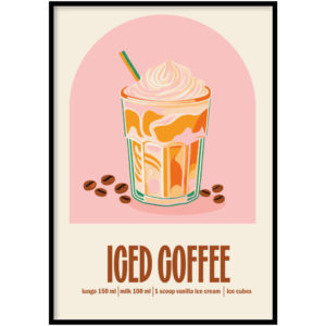 Poster Iced Coffee