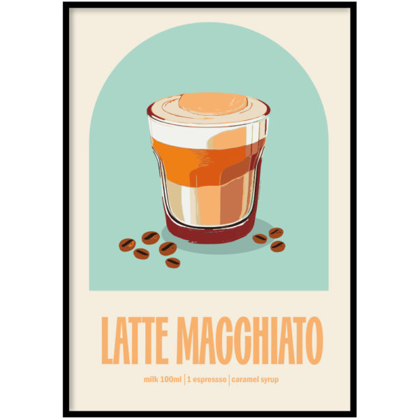 Poster Latte Macchiato