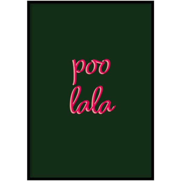 Poster - Poo lala