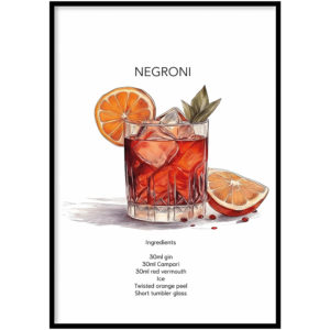 Poster Negroni