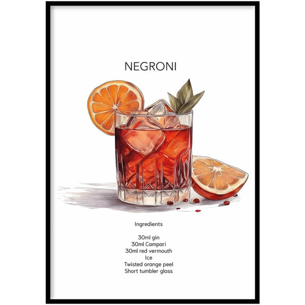 Poster Negroni