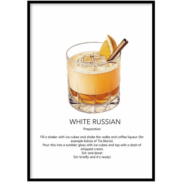 Poster White Russian