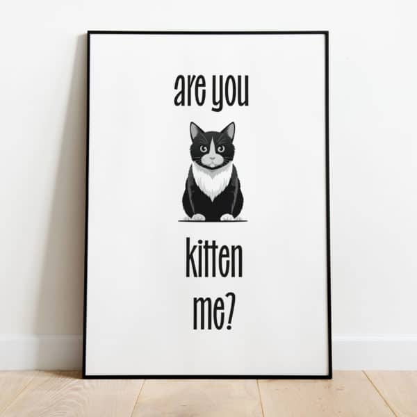 Poster Kitten me