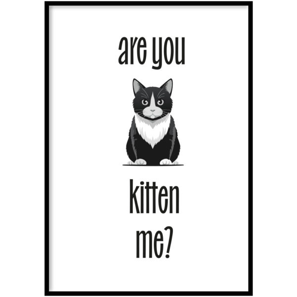 Poster Kitten me