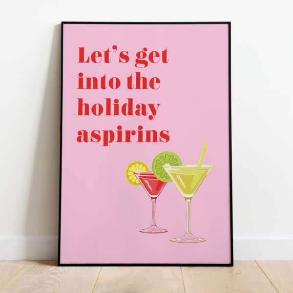 Poster - Holiday aspirins - Afbeelding 2