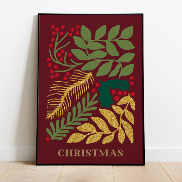 Poster - Kersttakken - Afbeelding 2