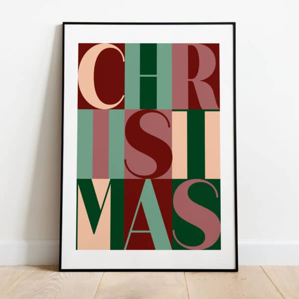 Poster Christmas letters 2