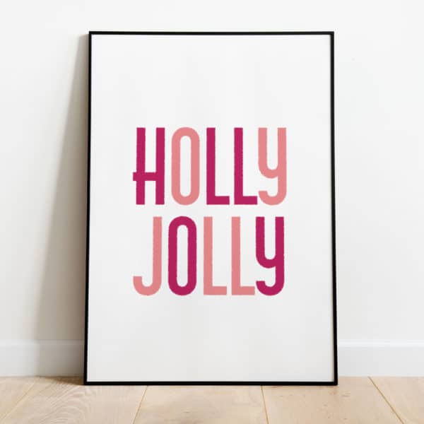 Poster Holly Jolly