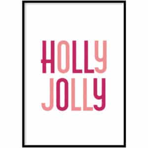 Poster Holly Jolly