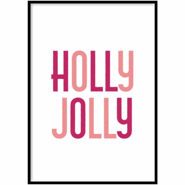 Poster Holly Jolly