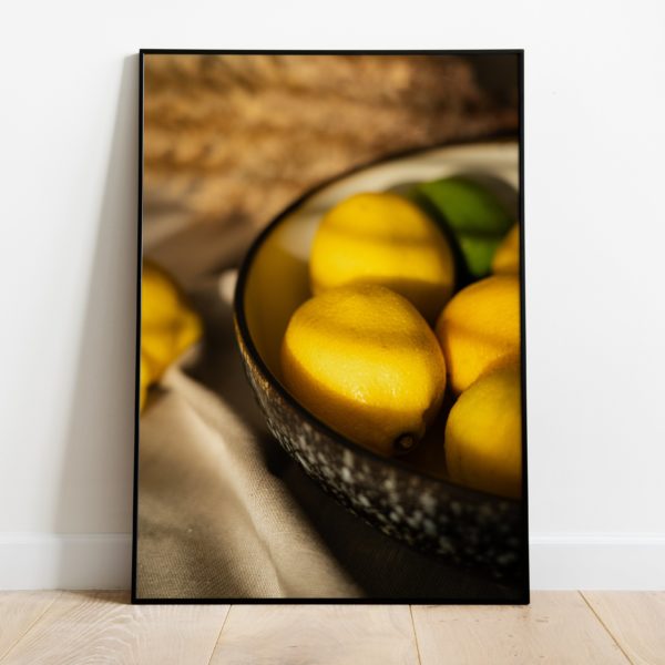 Poster - Lemons in sunlight - Afbeelding 2