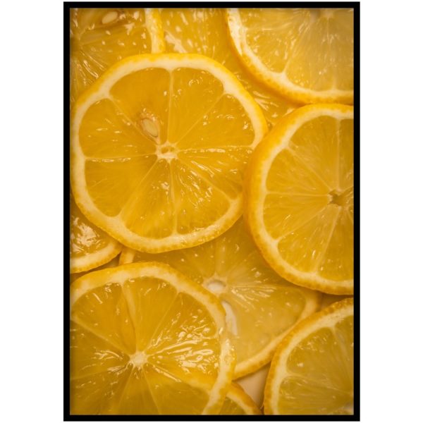 Poster - Lemon slices