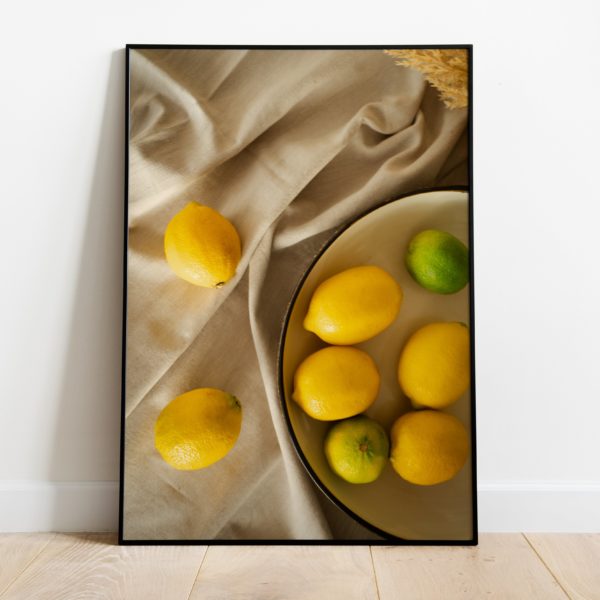 Poster - Lemon table - Afbeelding 2