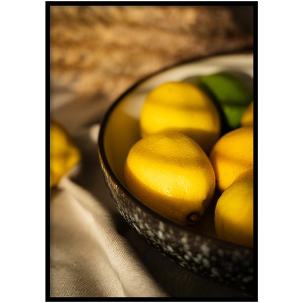 Poster - Lemons in sunlight