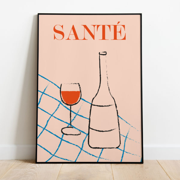 Poster - Santé - Afbeelding 2