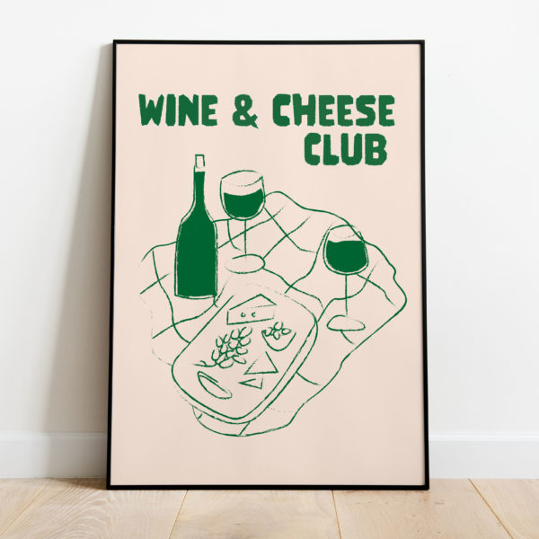 Poster - Wine club - Afbeelding 2