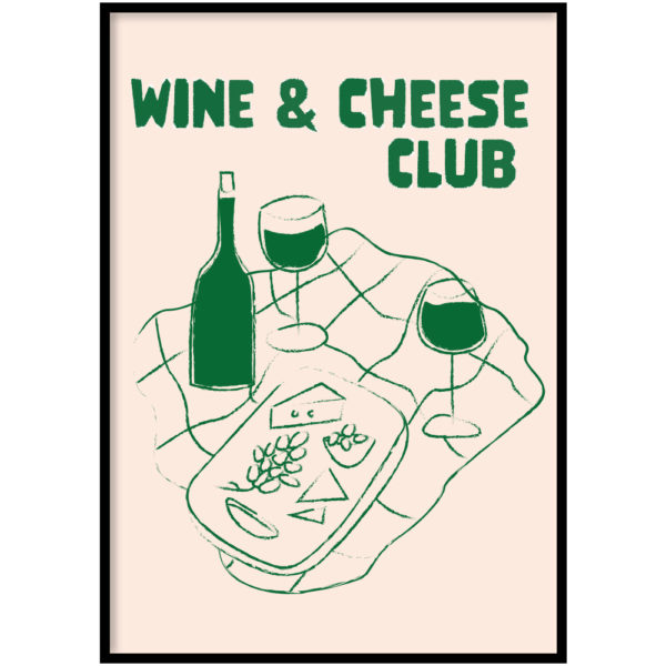 Poster - Wine club