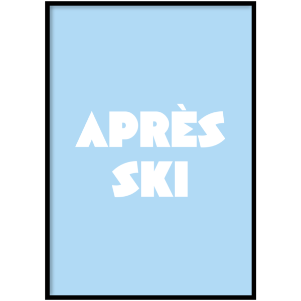 Poster Apres ski