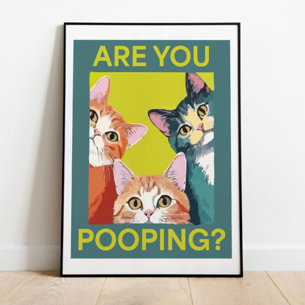 Poster Pooping