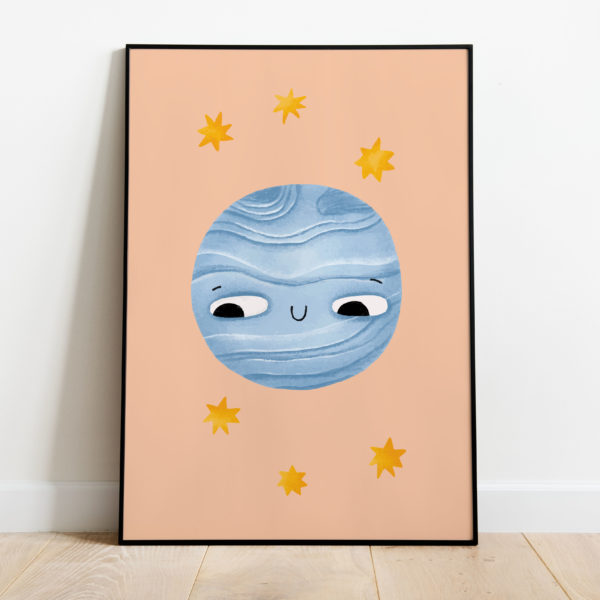 Poster - Cute planet - Afbeelding 2