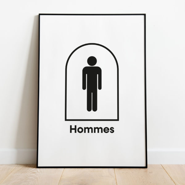 Poster Hommes