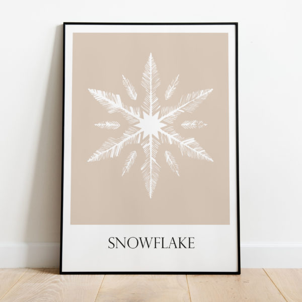 Poster Snowflake