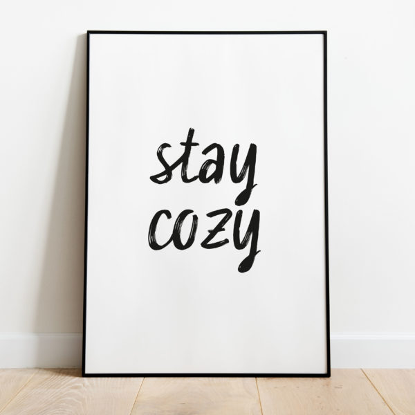 Poster Stay cozy