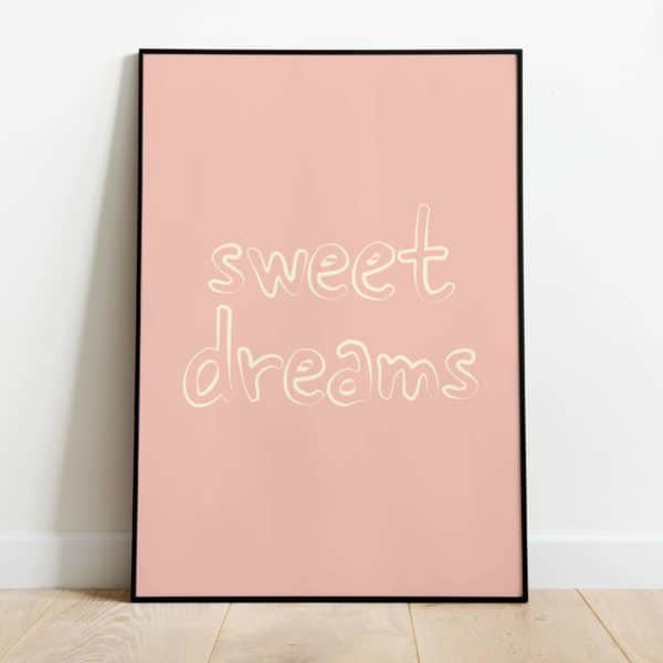 Poster - Sweet dreams - Afbeelding 2