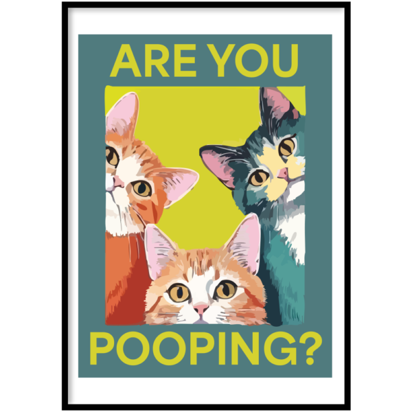 Poster Pooping