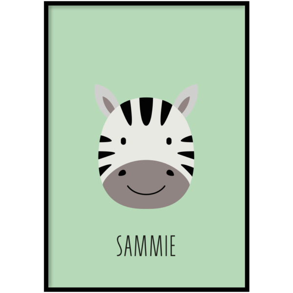 Poster - Gepersonaliseerd dier - Afbeelding 3