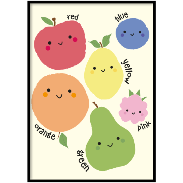 Poster - Colorful fruit