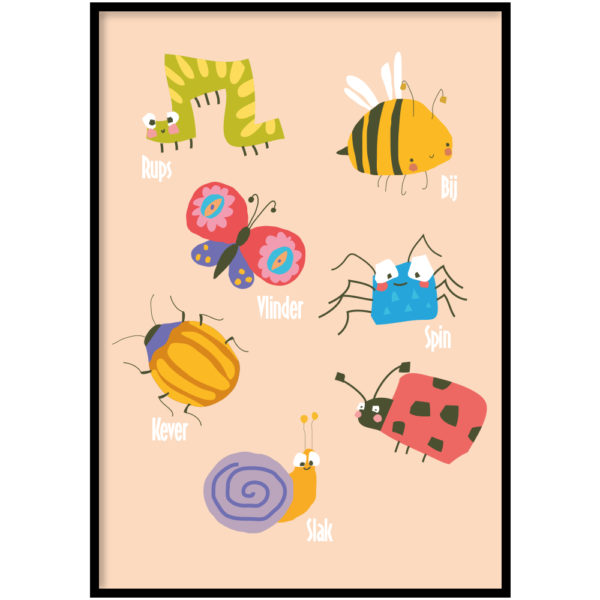 Poster - Insecten