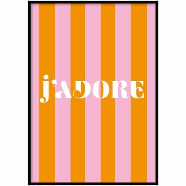 Poster - J'adore