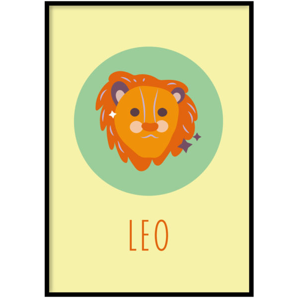 Poster - Sterrenbeeld zodiac elements yellow - Afbeelding 8