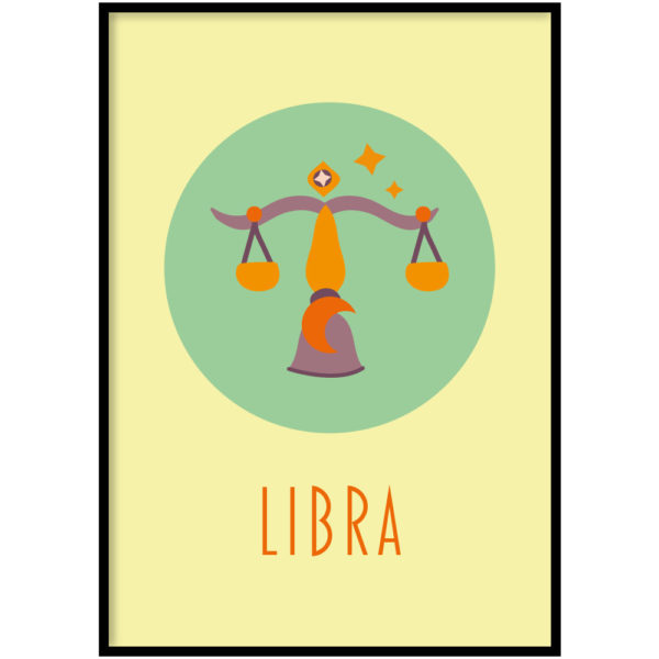 Poster - Sterrenbeeld zodiac elements yellow - Afbeelding 7