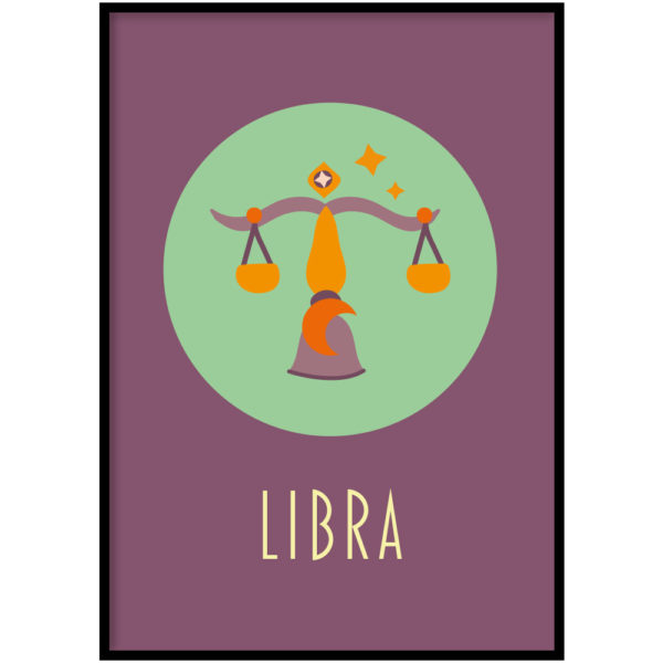 Poster - Sterrenbeeld zodiac elements purple - Afbeelding 7