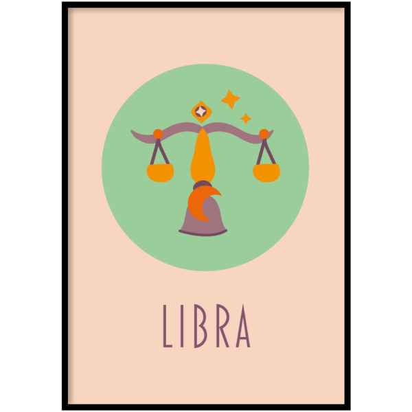 Poster - Sterrenbeeld zodiac elements pink - Afbeelding 8