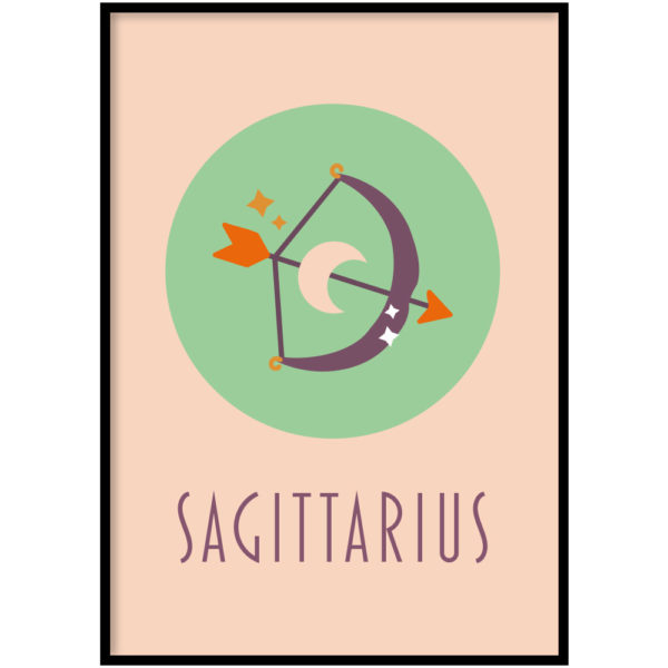 Poster - Sterrenbeeld zodiac elements pink - Afbeelding 6