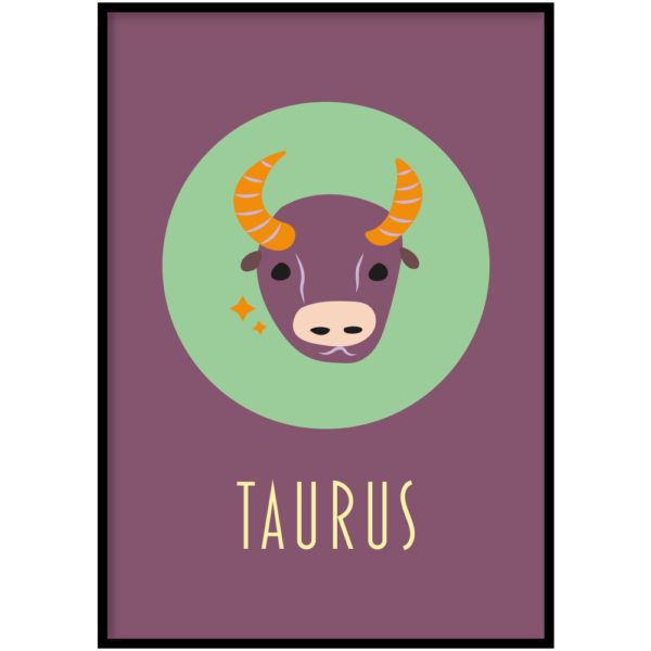 Poster - Sterrenbeeld zodiac elements purple - Afbeelding 3