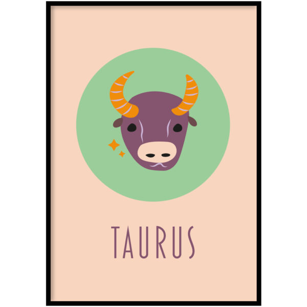 Poster - Sterrenbeeld zodiac elements pink - Afbeelding 4