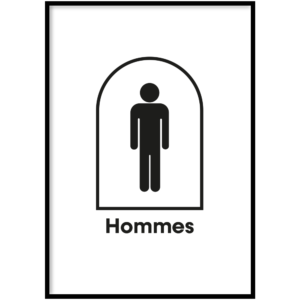 Poster Hommes