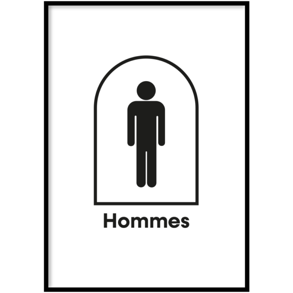 Poster Hommes