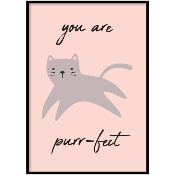 Poster - Purrfect