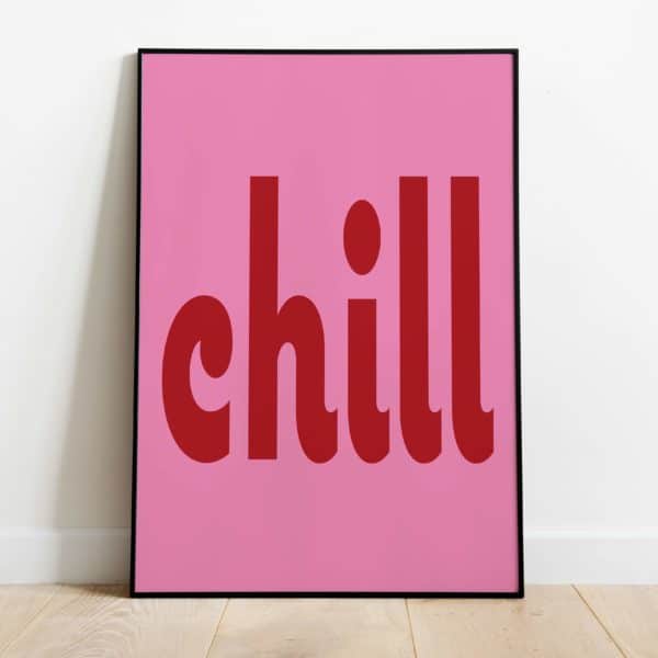 Poster - Chill - Afbeelding 2