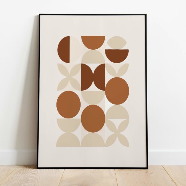 Poster - Modern shapes - Afbeelding 2